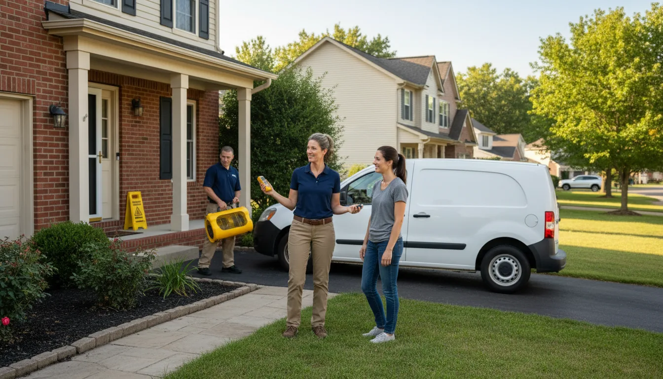 Water restoration image for Flood Water Cleanup, Removal And Restoration Services in Ellendale, MN